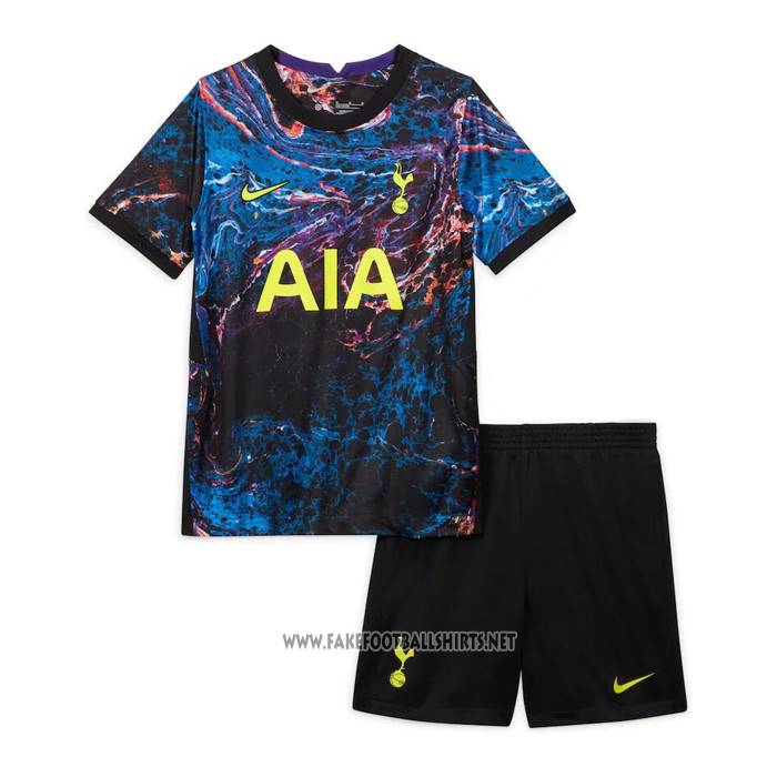Tottenham Hotspur Away Shirt Kid 2021-2022